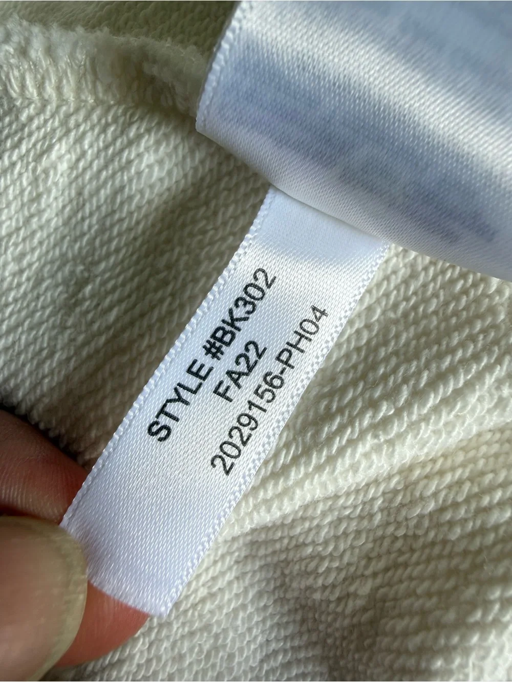 J Crew Teddy Sherpa Button Sweatshirt M Cozy Après Ski Minimalist Cream Ivory